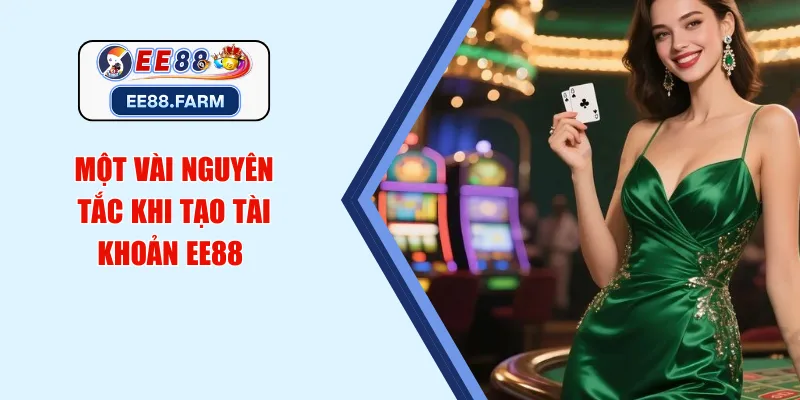 Một vài nguyên tắc khi tạo tài khoản EE88 