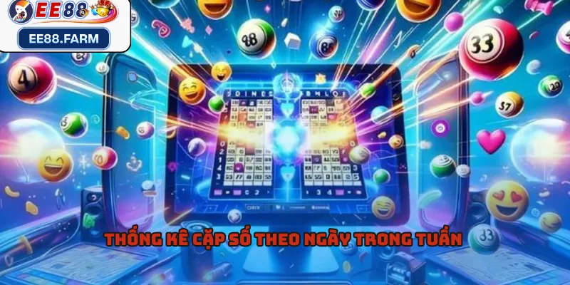 Thống kê cặp số theo ngày trong tuần 