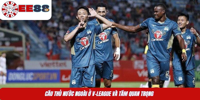 Cầu thủ nước ngoài ở V-League và tầm quan trọng 